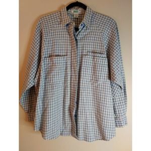 Tangiers Brand Womens Size Medium Long Sleeved Flannel Shirt